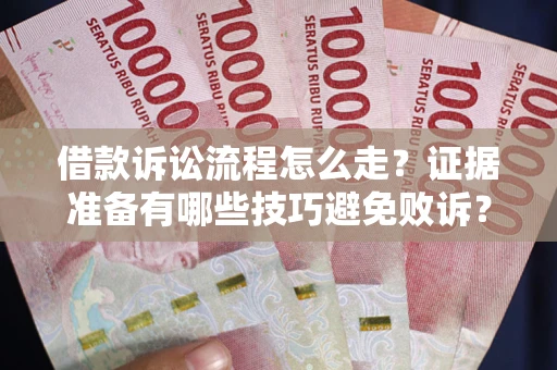 济南借款诉讼流程怎么走？证据准备有哪些技巧避免败诉？