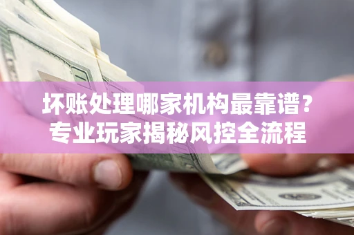济南坏账处理哪家机构最靠谱？专业玩家揭秘风控全流程