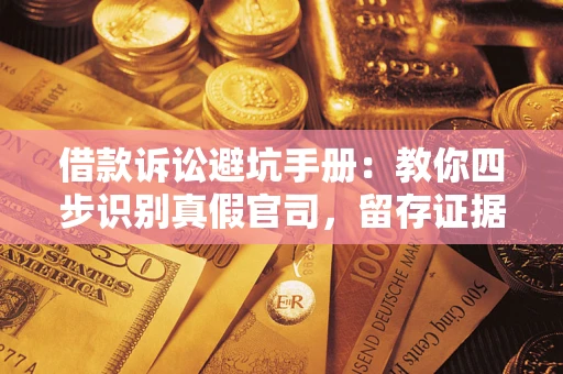 济南借款诉讼避坑手册：教你四步识别真假官司，留存证据不踩雷