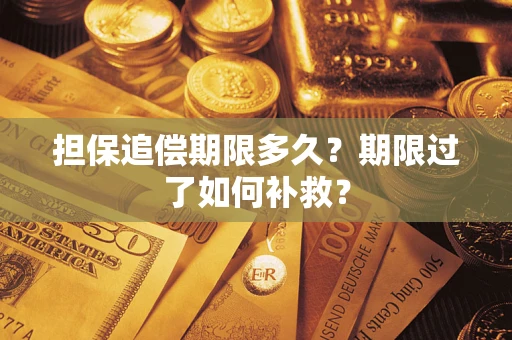 济南担保追偿期限多久？期限过了如何补救？